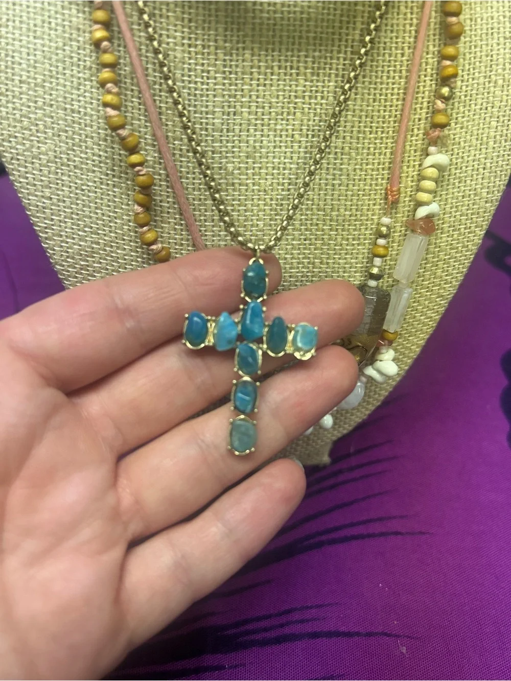 NWOT Free People Academia Layered Necklace